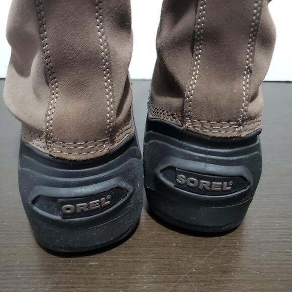 Sorel LM1149-255 Men\'s Lace Up Olive-beige Snow Boots 46 EUR/13 US main image 9